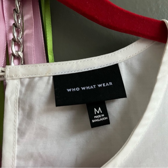 White Tiered Ruffle Midi Dress - Picture 2 of 6